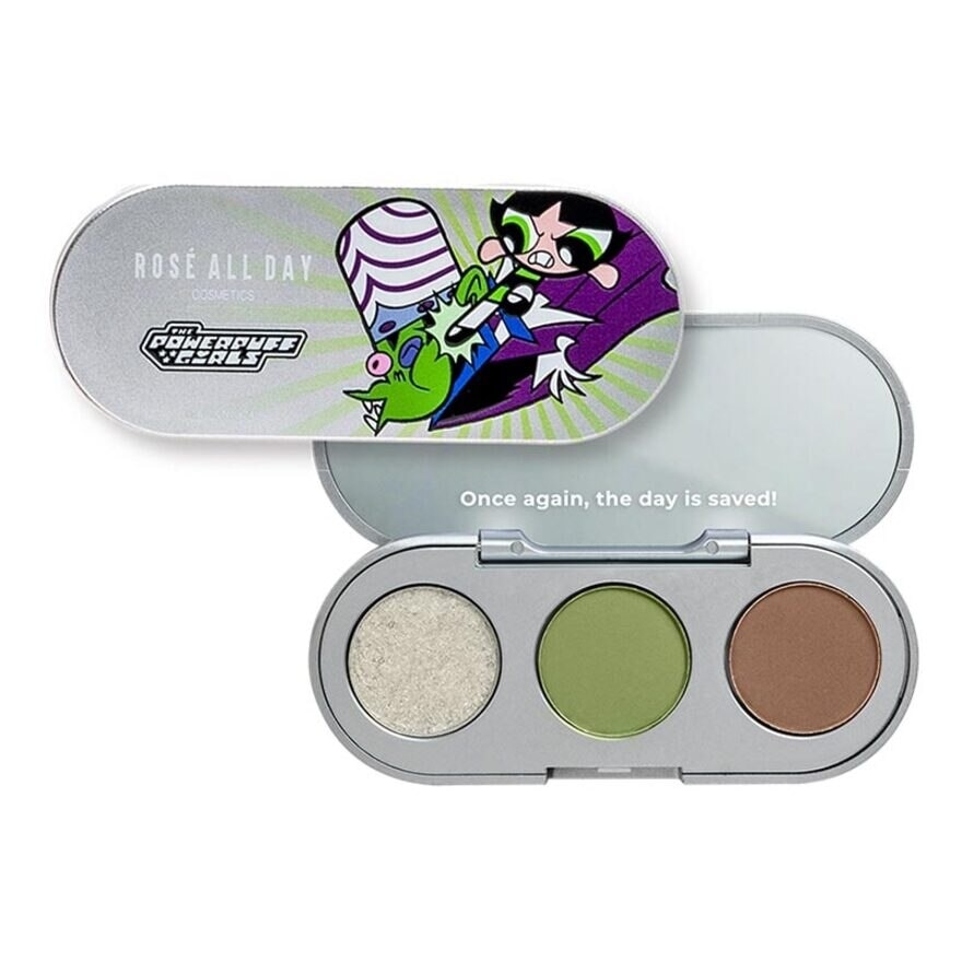 Rosé All Day The Powerpuff Girls Eyeshadow Palette The Fighter 4.5g