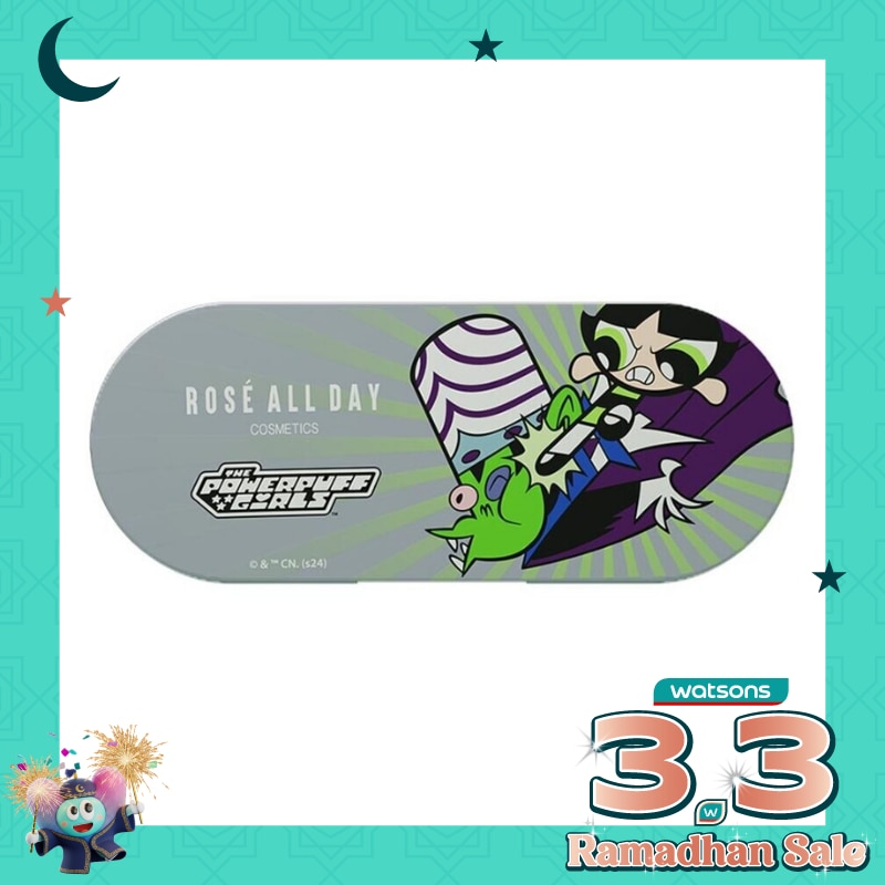 Rosé All Day The Powerpuff Girls Eyeshadow Palette The Fighter 4.5g