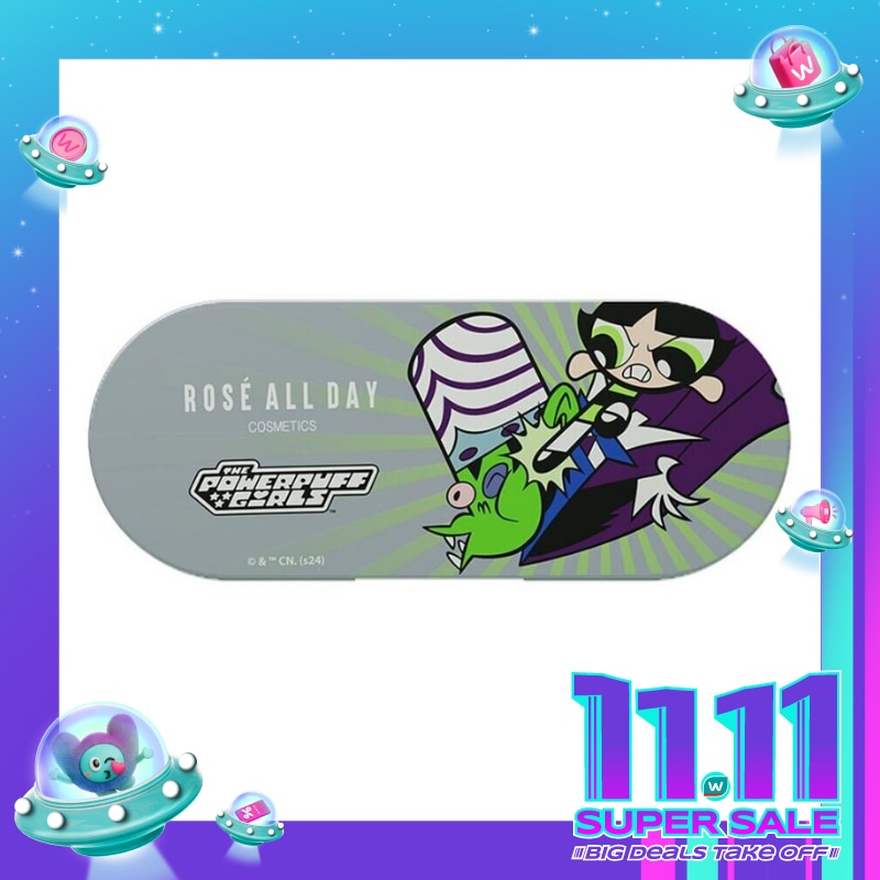 ROSE ALL DAY Rosé All Day The Powerpuff Girls Eyeshadow Palette The Fighter 4.5g