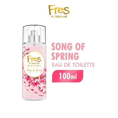FRES & NATURAL - Spray Eau de Toilette Song Of Spring 100ml