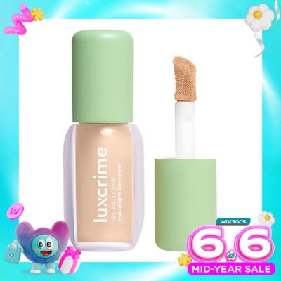 LUXCRIME - Instant Cover Hydralight Concealer W01 4.6g
