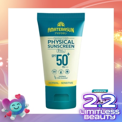 AMATERASUN Amaterasun Physical Sunscreen SPF 50+ PA++++ 30g