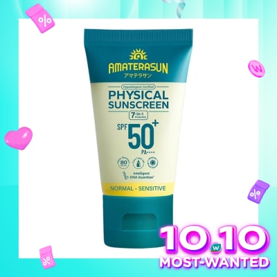 AMATERASUN Amaterasun Physical Sunscreen SPF 50+ PA++++ 30g