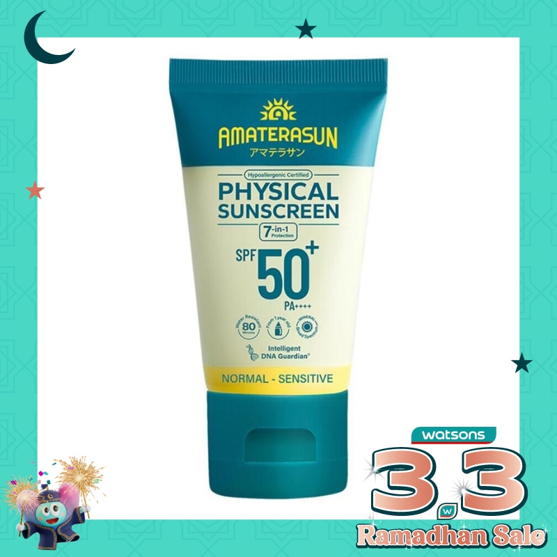 Amaterasun Physical Sunscreen SPF 50+ PA++++ 30g
