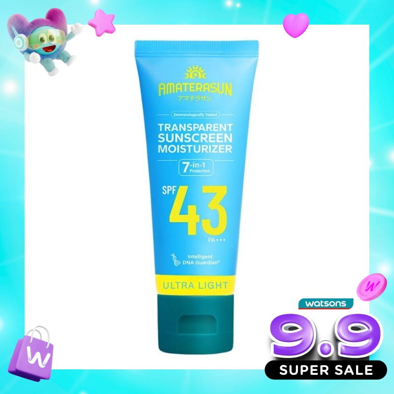 Amaterasun Transparent Sunscreen Moisturizer SPF 43 PA+++ 50g image