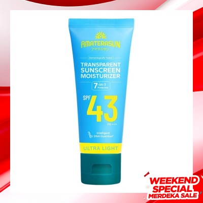 AMATERASUN Amaterasun Transparent Sunscreen Moisturizer SPF 43 PA+++ 50g