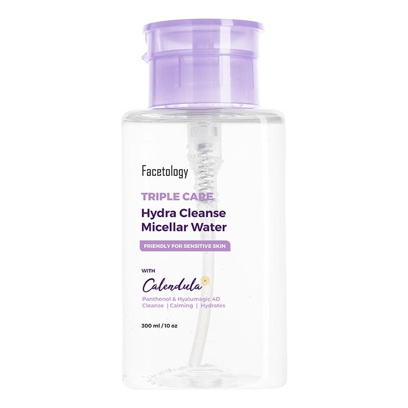 Facetology Triple Care Hydra Cleanse Micellar Water 300ml