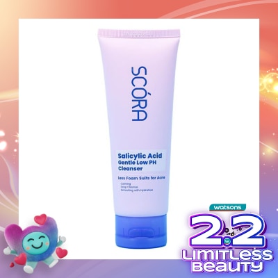 SCORA Scora Salicylic Acid Gentle Low pH Cleanser 100ml