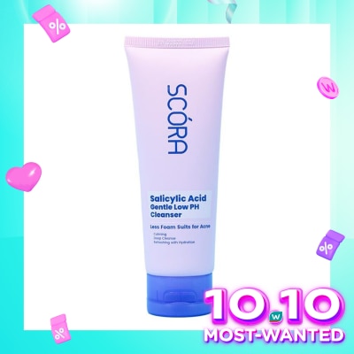 SCORA Scora Salicylic Acid Gentle Low pH Cleanser 100ml