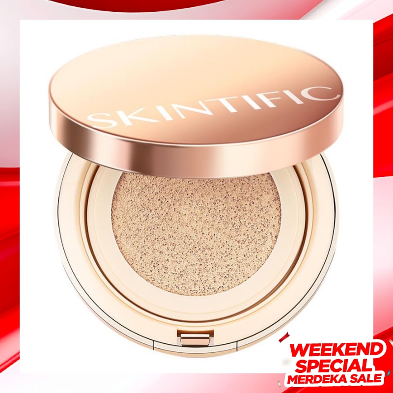 SKINTIFIC Skintific Cover All Perfect Cushion 02N Natural Ivory 11g