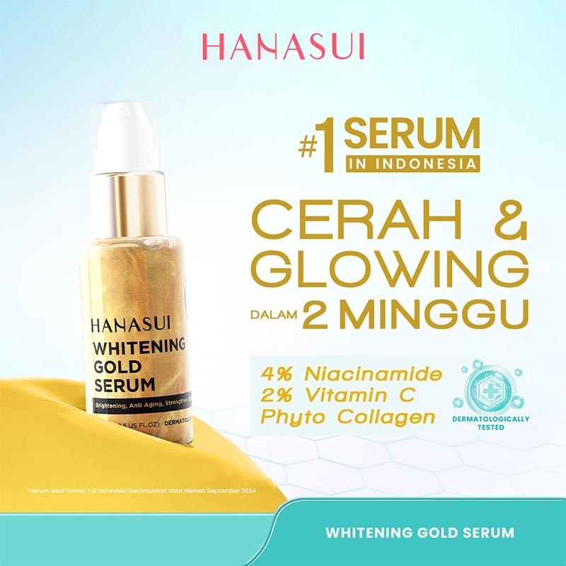 Hanasui Whitening Gold Serum Renew 20ml