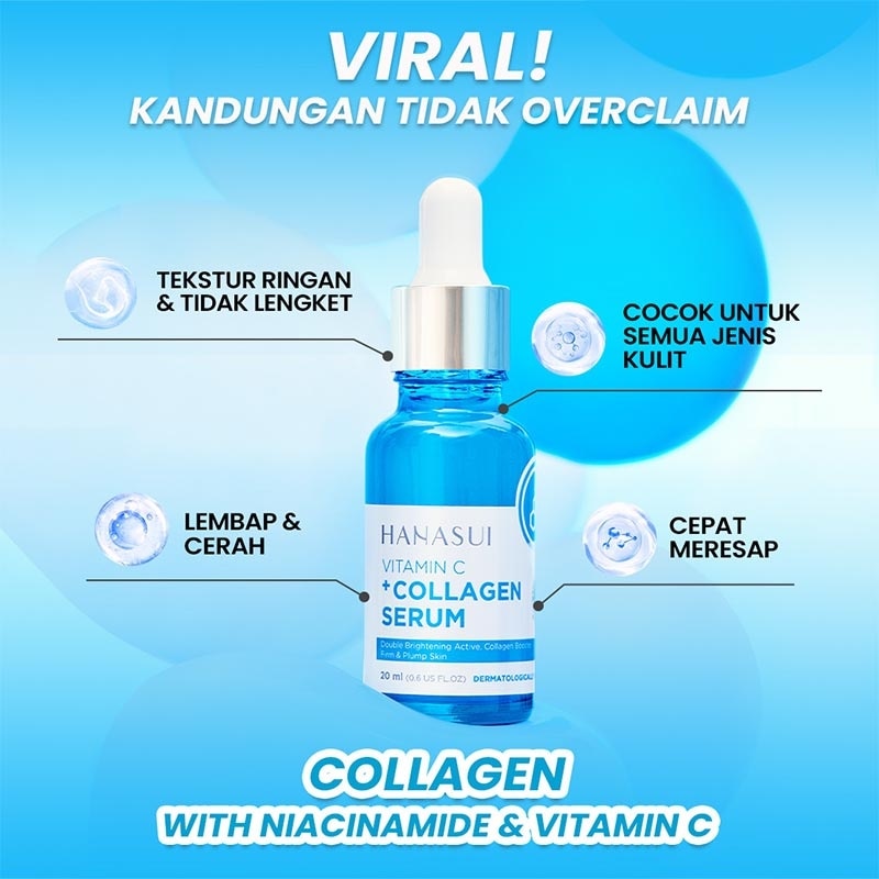 Hanasui Vitamin C+ Collagen Serum Renew 20ml
