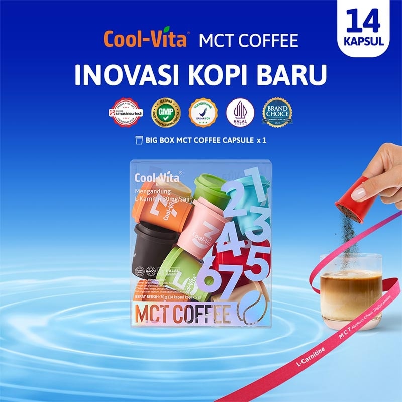 Coolvita Big Box MCT Coffee Mix 14'S