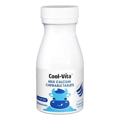 COOLVITA Coolvita Milk Calcium Chewable 30'S (Botol)