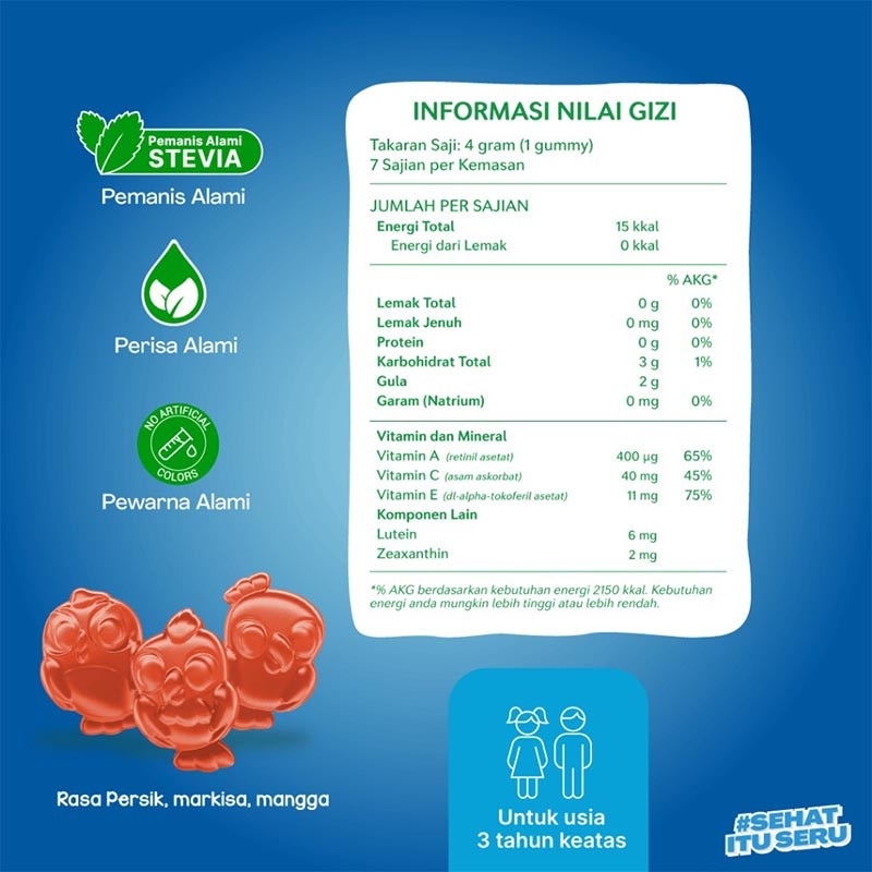 Vitamin A+ Lutein Gummy 7'S