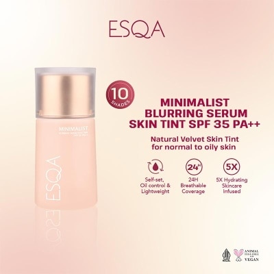 ESQA Esqa Minimalist Blurring Serum Skin Tint SPF 35 PA++ Milkshake 35 ml