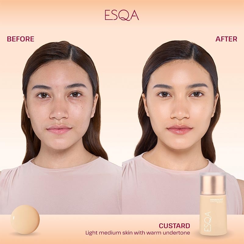 ESQA MINI BLUR SKIN TINT CUSTARD