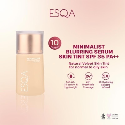 ESQA Esqa Minimalist Blurring Serum Skin Tint SPF 35 PA++ Custard 35 ml