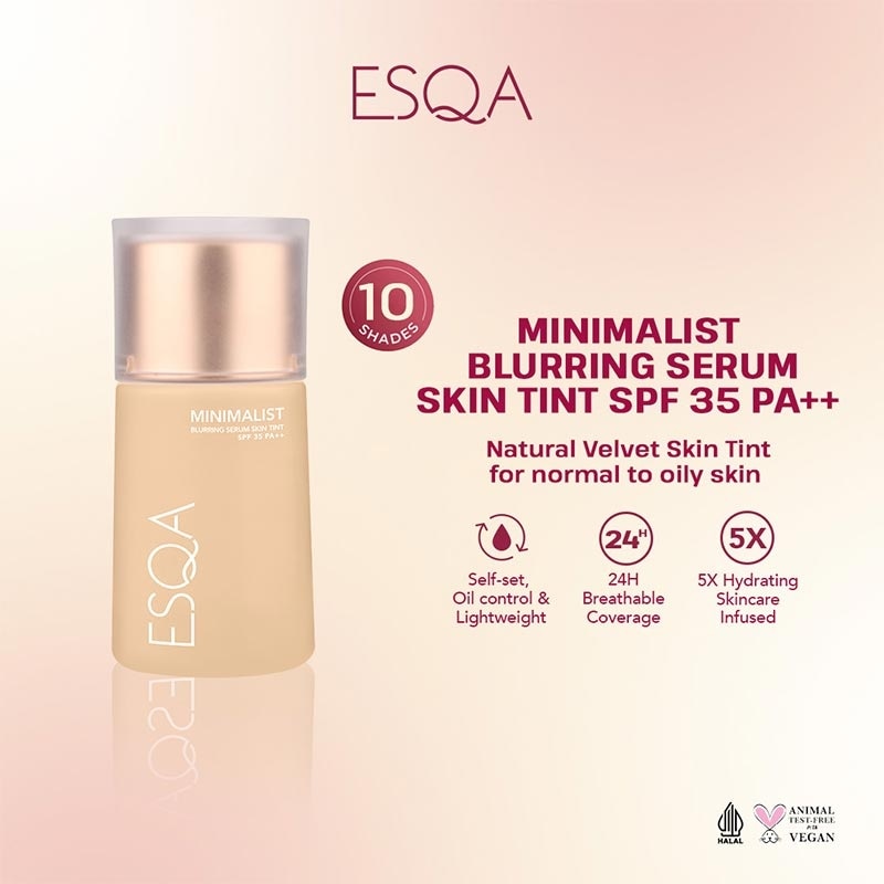 ESQA MINI BLUR SKIN TINT CARAMEL