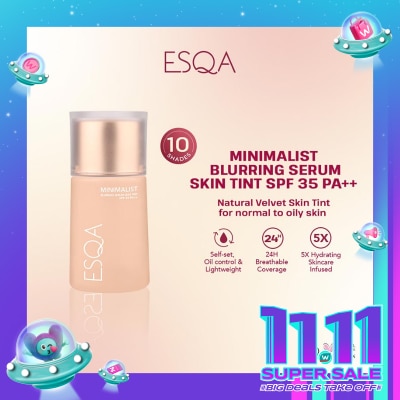 ESQA Esqa Minimalist Blurring Serum Skin Tint SPF 35 PA++ Biscuit 35 ml