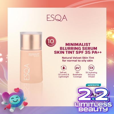 ESQA Esqa Minimalist Blurring Serum Skin Tint SPF 35 PA++ Biscuit 35 ml