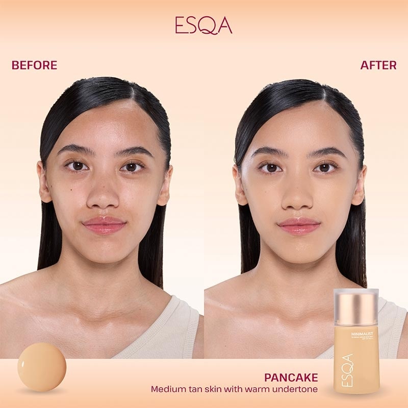 Esqa Minimalist Blurring Serum Skin Tint SPF 35 PA++ Pancake 35 ml