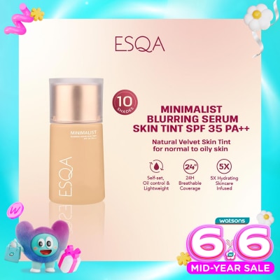 ESQA - Esqa Minimalist Blurring Serum Skin Tint SPF 35 PA++ Pancake 35 ml