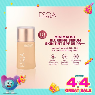 ESQA - Esqa Minimalist Blurring Serum Skin Tint SPF 35 PA++ Pancake 35 ml