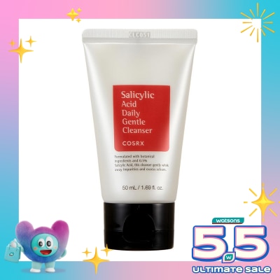 COSRX - Cosrx Salicylic Acid Gentle Cleanser White 50ml