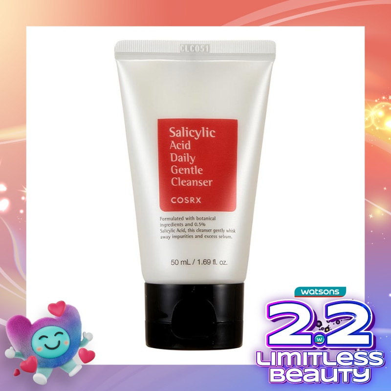 Cosrx Salicylic Acid Gentle Cleanser White 50ml