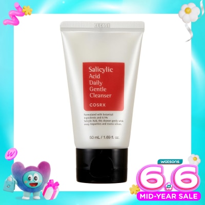 COSRX - Cosrx Salicylic Acid Gentle Cleanser White 50ml