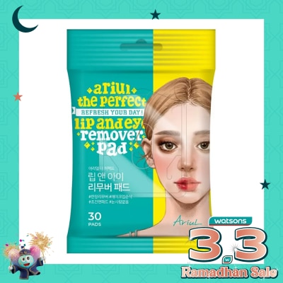 ARIUL Ariul The Perfect Refresh Your Day! Lip and Eye Remover Pad 30'S