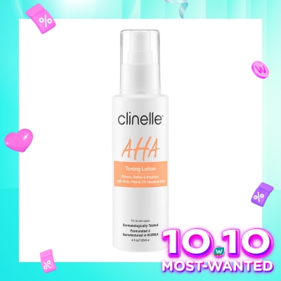 CLINELLE Clinelle AHA Toning Lotion 120ml