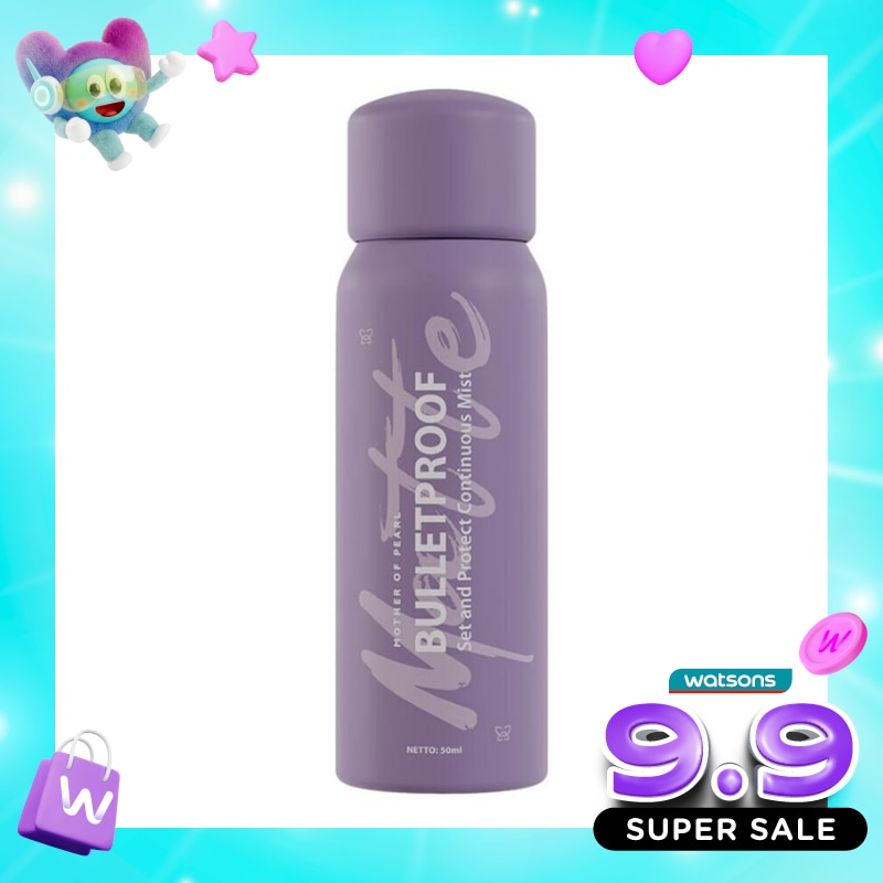 Mother Of Pearl Bulletproof Set and Protect Continuous Mist Matte 50ml image
