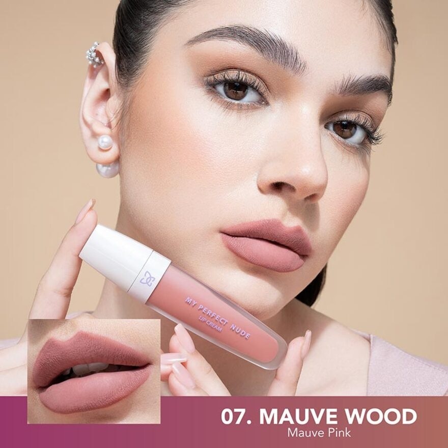 Mother Of Pearl My Perfect Nude Lip Cream Mauve Wood 6ml