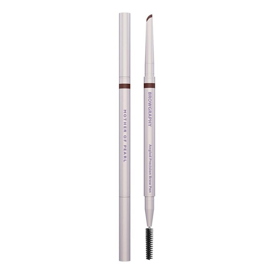 Mother Of Pearl Browgraphy Angled Precision Brow Pen Dark Brown 0.15g