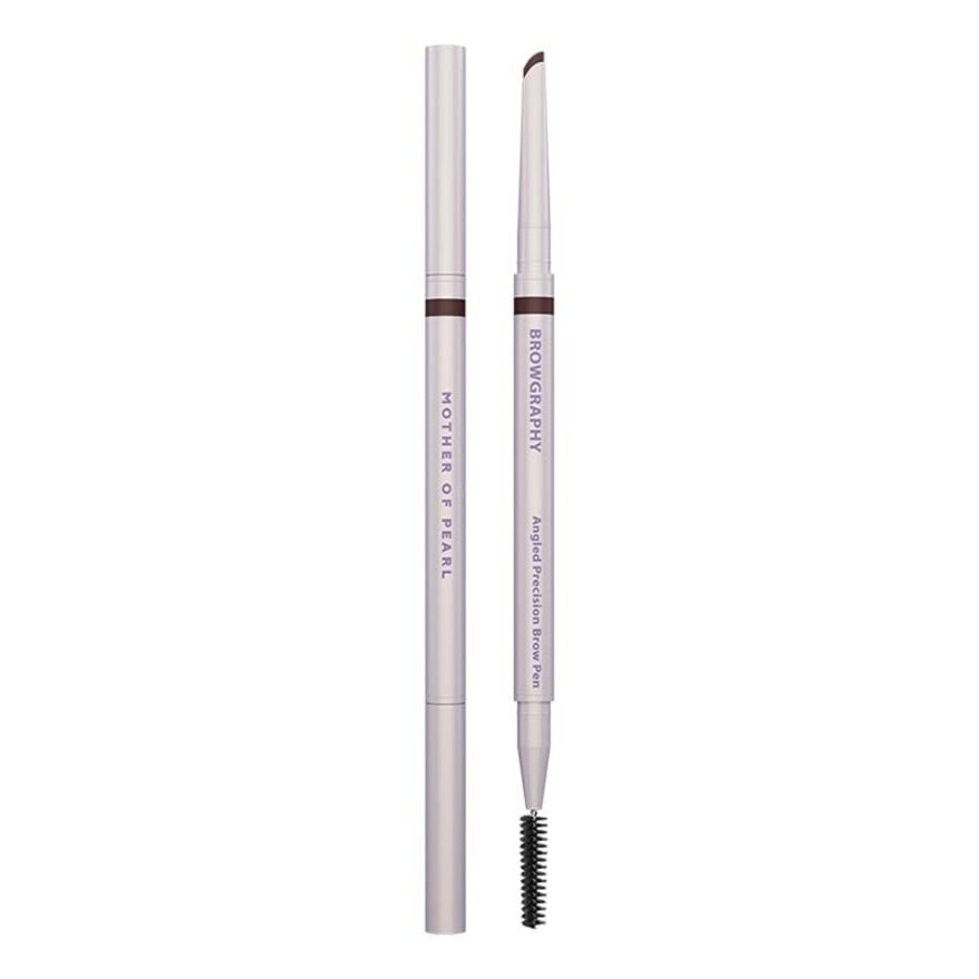 Mother Of Pearl Browgraphy Angled Precision Brow Pen Ash Brown 0.15g