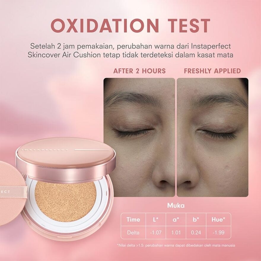 Instaperfect Skincover Air Cushion C21 Light Petal SPF 50++++ 11g