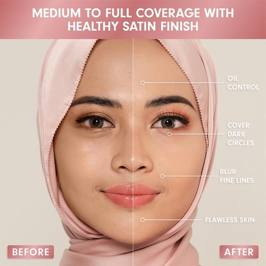 Instaperfect Skincover Air Cushion W24 Light Marigold SPF 50++++ 11g