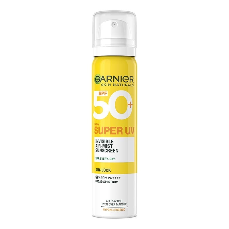 Garnier Super UV Invisible Air-Mist Sunscreen SPF 50+ PA++++ 75 ml