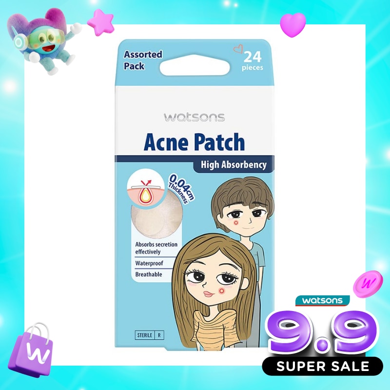 Watsons Acne Patch Assorted 24'S image