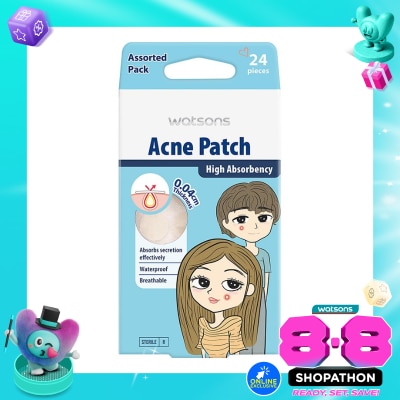 WATSONS COLLECTION - Watsons Acne Patch Assorted 24'S image