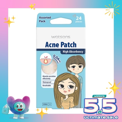 WATSONS - Watsons Acne Patch Assorted 24'S