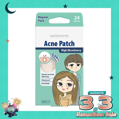WATSONS Watsons Acne Patch Regular 24'S