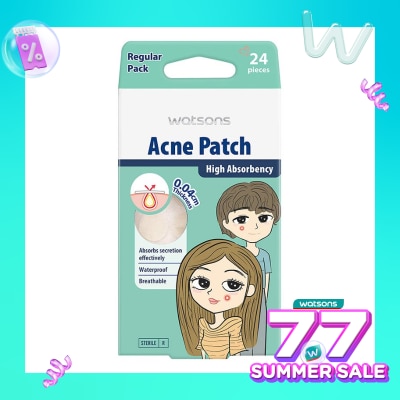WATSONS Watsons Acne Patch Regular 24'S