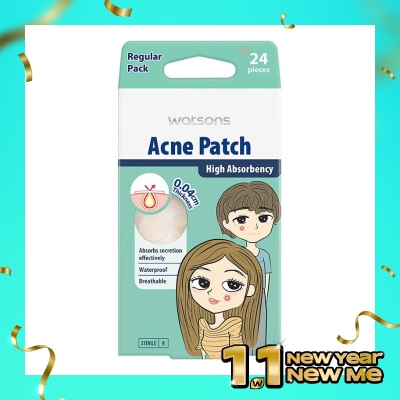 WATSONS Watsons Acne Patch Regular 24'S