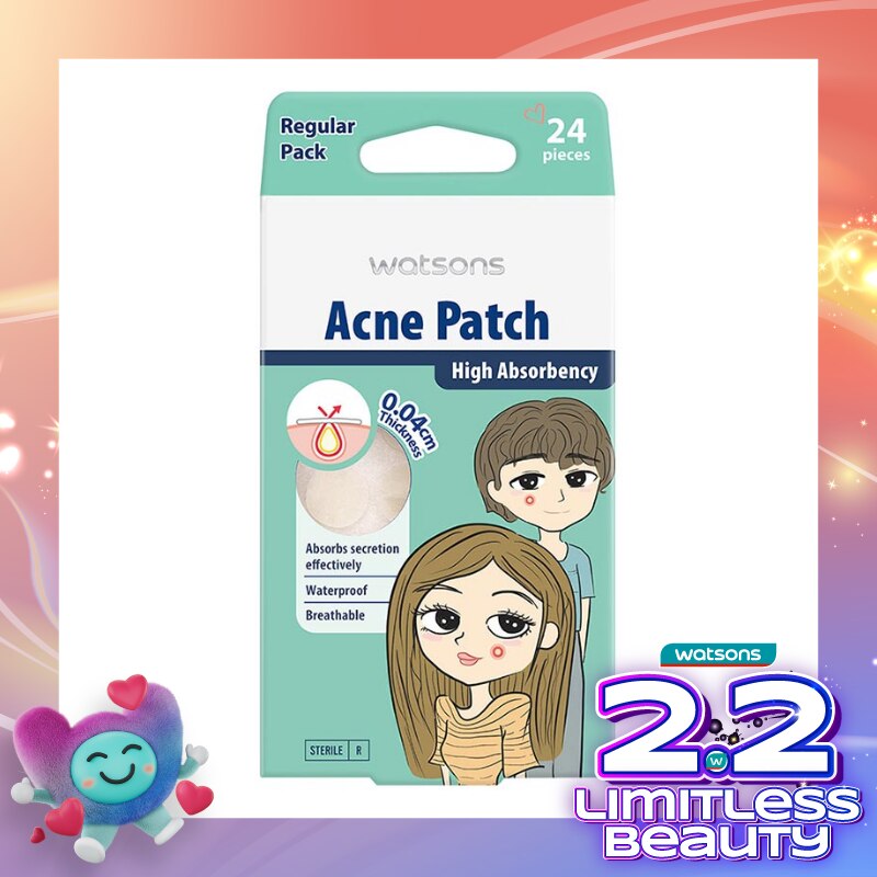 Watsons Acne Patch Regular 24'S
