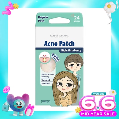 WATSONS COLLECTION - Watsons Acne Patch Regular 24'S