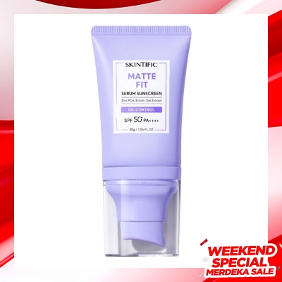 SKINTIFIC Skintific Matte Fit Serum Sunscreen SPF50+ PA++++ 50g