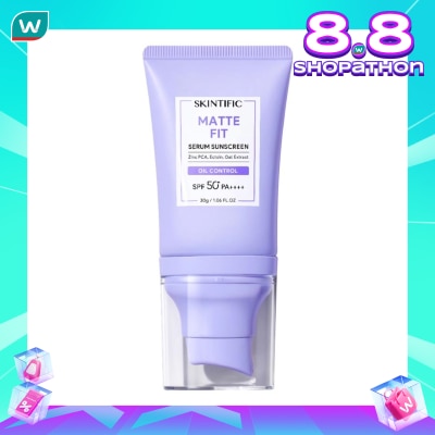 SKINTIFIC Skintific Matte Fit Serum Sunscreen SPF50+ PA++++ 50g